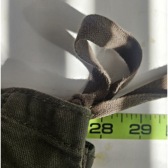 American Rag Women Medium Khaki Full Zip Utility Field Vest Military Practical - Picture 9 of 10